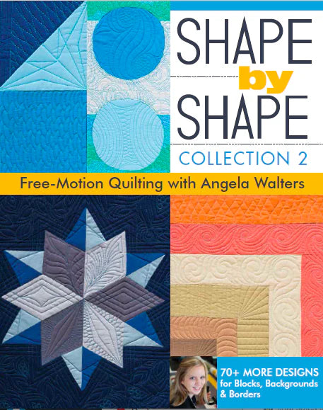 Book: Shape by Shape Collection 2 Free-Motion Quilting