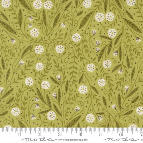 Moda Night Owl Woodland Floral - Leaf