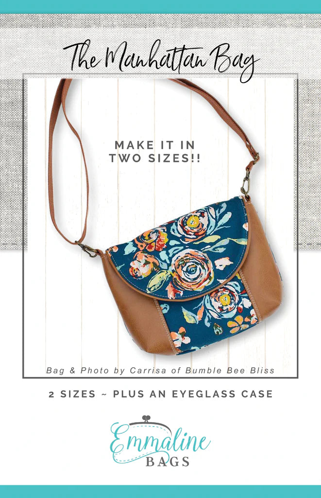 Emmaline Paper Pattern - The Manhattan Bag