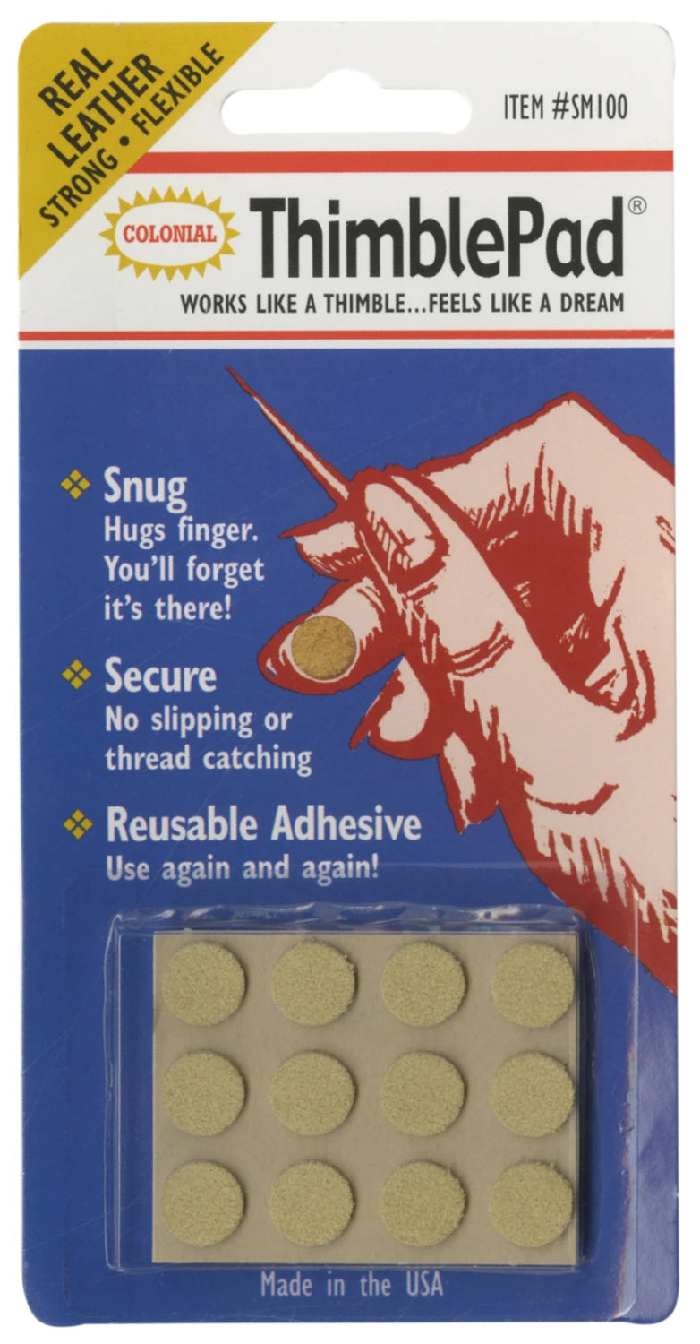 Thimble - Thimblepad Leather Adhesive Thimble