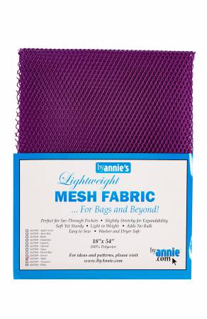 ByAnnie - Lightweight Mesh Fabric, 18" X 54", Tahiti