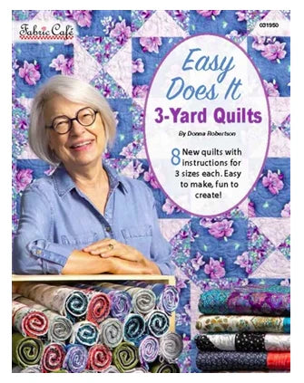 Fabric Cafe: Easy Does It 3-Yard Quilts Pattern Book