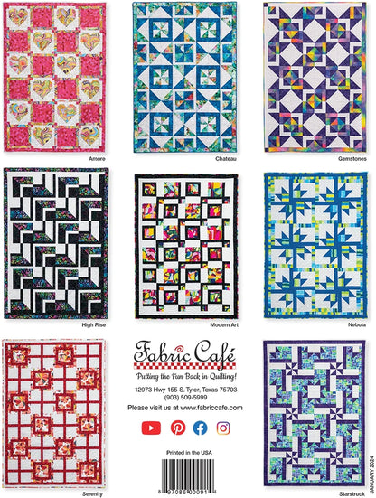 Fabric Cafe - Go Bold With 3 Yard Quilts