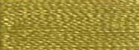 RA 2471 SHIMMERING GOLD 40WT 1100 YD RAYON - Black Rabbit Fabric Inc.