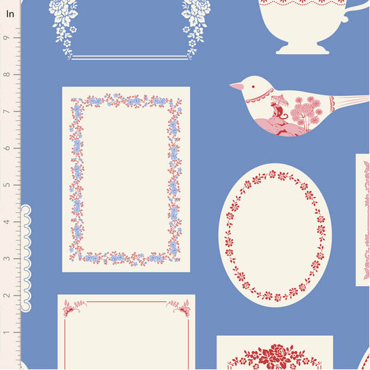 Something Blue Labels-&-Ornaments-Blue