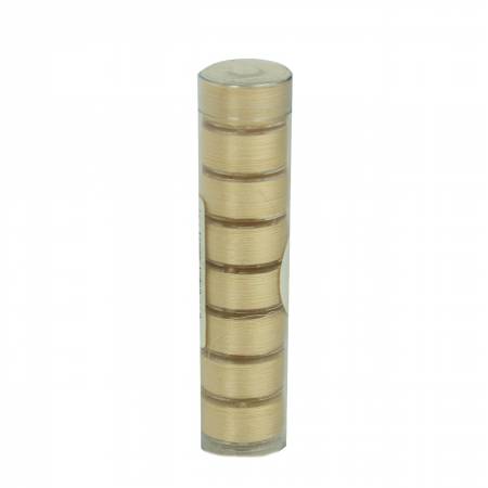Clear-Glide Pre-wound Class 15A 135yds Bobbins Light Tan 8 Count