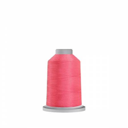 Glide 40wt Polyester Thread 1,100 yd Mini King Spool Flamingo