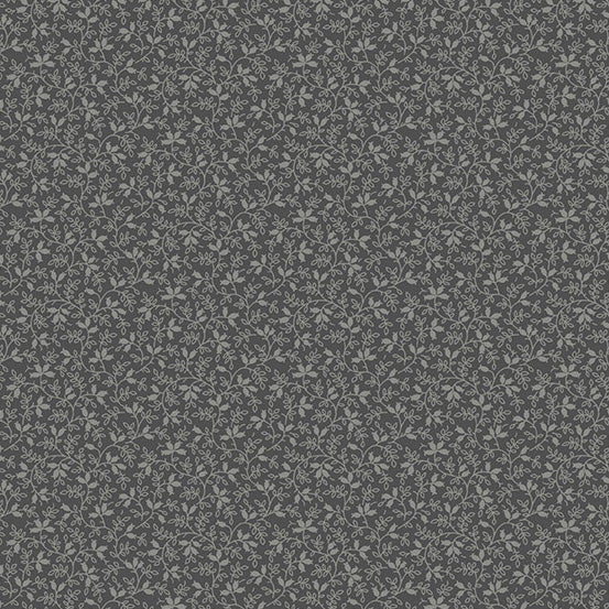 Andover - Dove Fossil Vine Bud - Black Rabbit Fabric Inc.