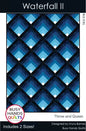 Paper Quilt Pattern - Waterfall II - Black Rabbit Fabric Inc.