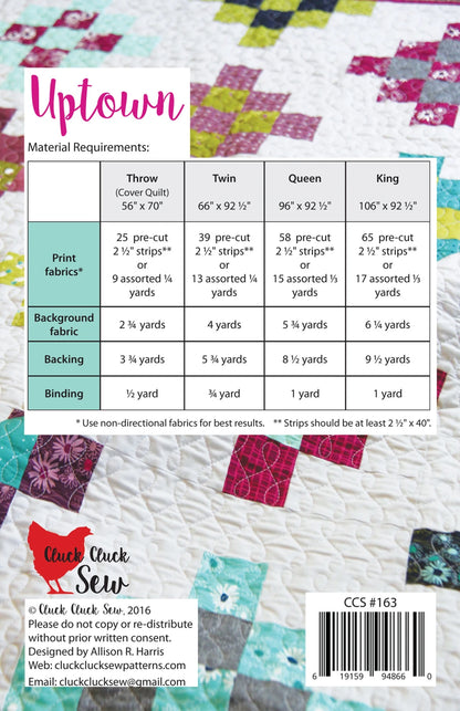 Uptown - Black Rabbit Fabric Inc.