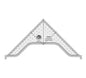 Creative Grids Machine Quilting Tool Chevy - Black Rabbit Fabric Inc.
