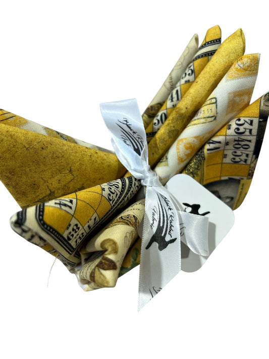 Tim Holtz Yellow Palette 5 FQ Pack - 6032