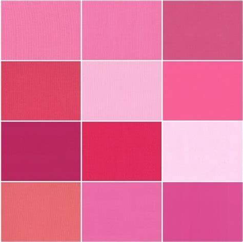 Moda Bella Solids 12 FQ Bundle - Pinks