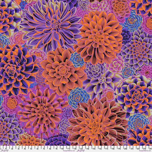 Kaffe Fassett Collective House Leeks - Purple