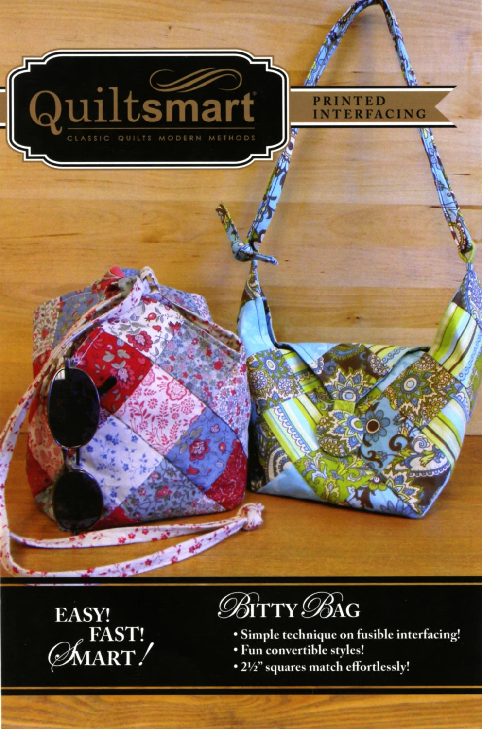 Quiltsmart - Bitty Bag Fun Pack - Black Rabbit Fabric Inc.