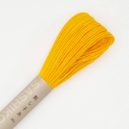Olympus Sashiko Thread 20m Yellow 16￼