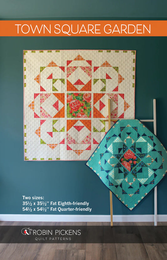 Paper Quilt Pattern - Town Square Garden