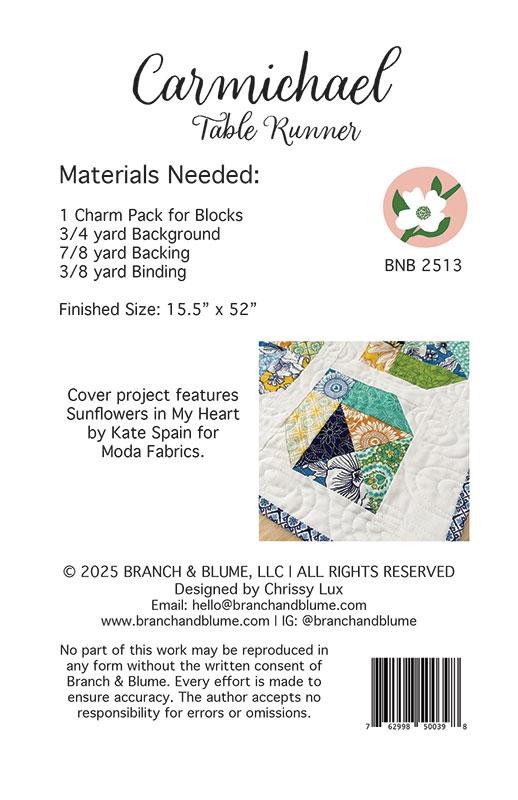 Quilt Kit - Carmichael Table Runner Project