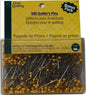 Dritz Yellow Plastic Head Sharp Steel Quilters Pins, 500pc