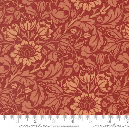 Moda Morris Muse Flowering Scroll - Russet