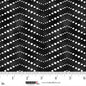 StudioE Sweet Licorice Ikat Chevrons - Black