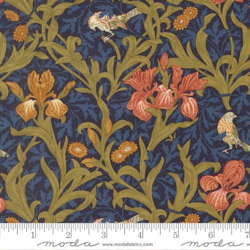 Moda Morris Muse Iris Birds - Twilight