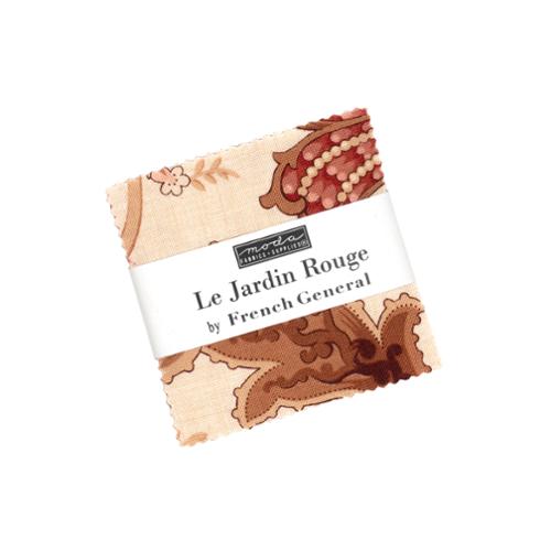 Mini Charms: Moda Le Jardin Rouge