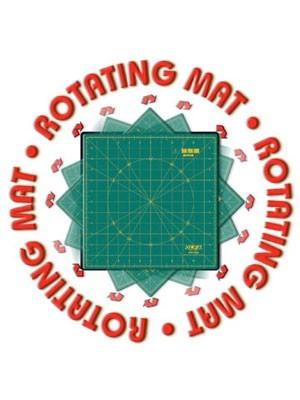 Olfa 12" Rotary Cutting Mat - Black Rabbit Fabric Inc.