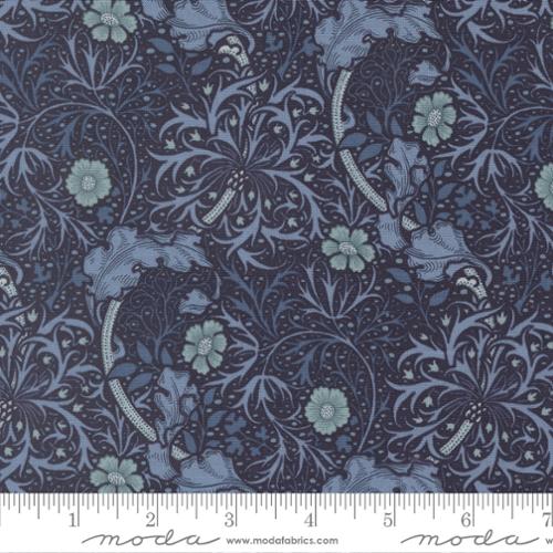 Moda Morris Muse Seaweed Florals - Twilight