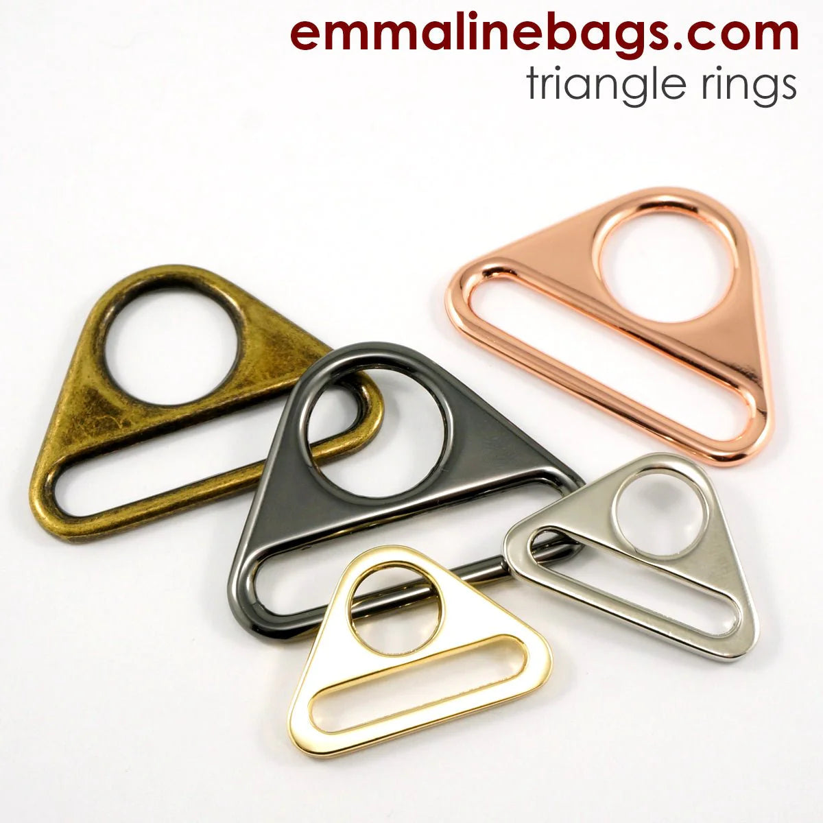 Emmaline Triangle Rings