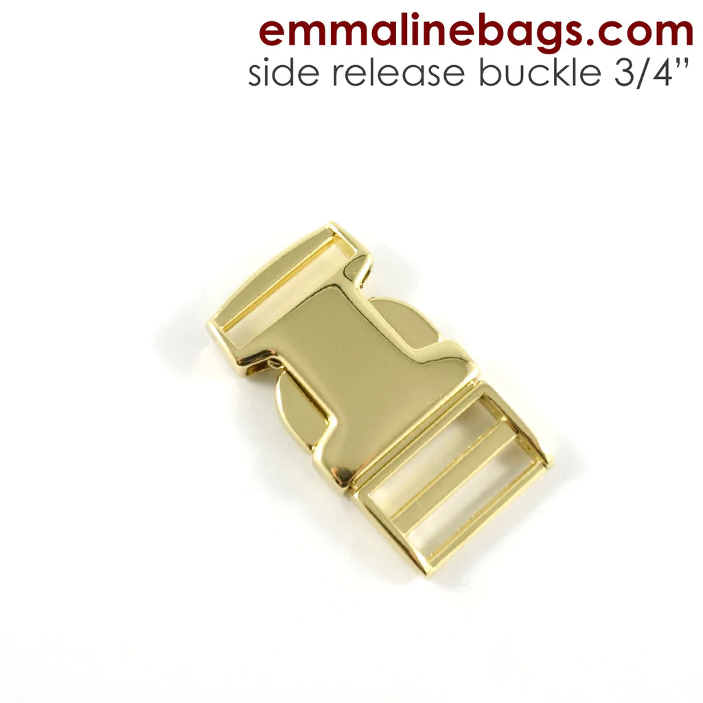 Side Release Buckle: 3/4" (18 mm)