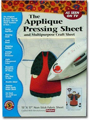 Applique Pressing Sheet, 13" X 17" - Black Rabbit Fabric Inc.