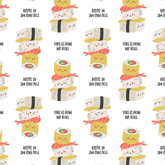 On a Roll by CDS - You Had Me At Sushi 1 meter cuts