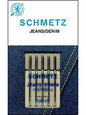 Schmetz Denim/Jeans needles, 5 count, size 70 - Black Rabbit Fabric Inc.