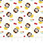 Disney Princess Kawaii - Cute Snow White Toss - White