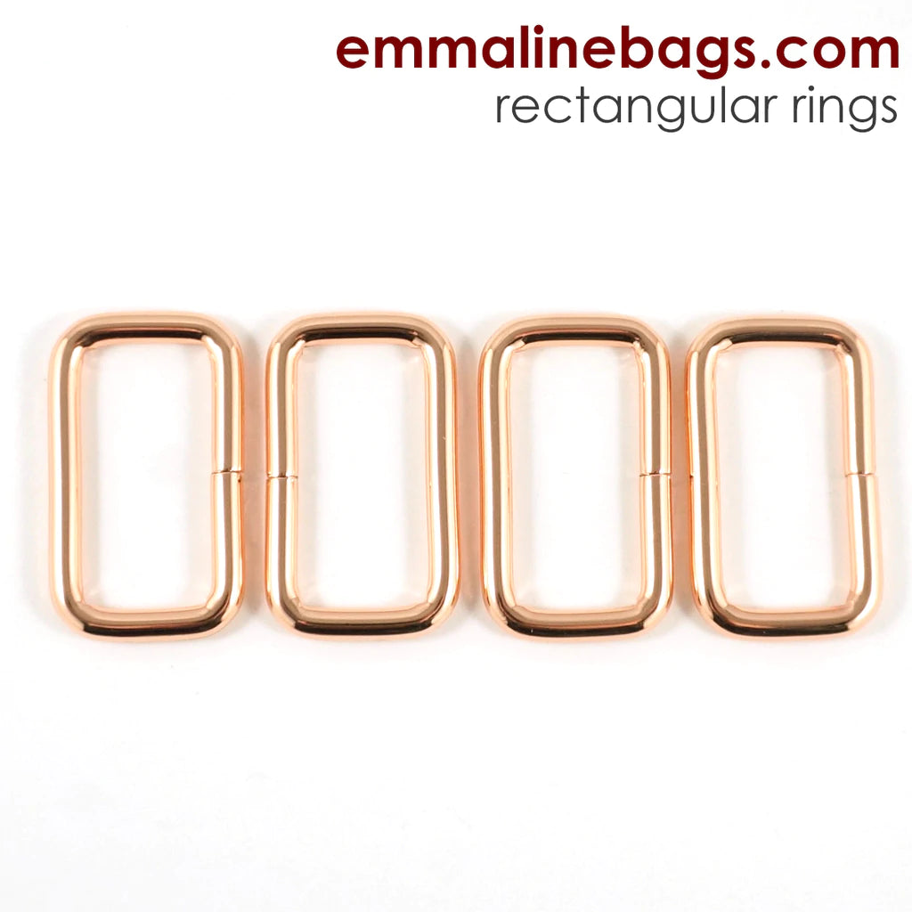 Rectangular Rings: (4 Pack)