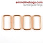 Rectangular Rings: (4 Pack)