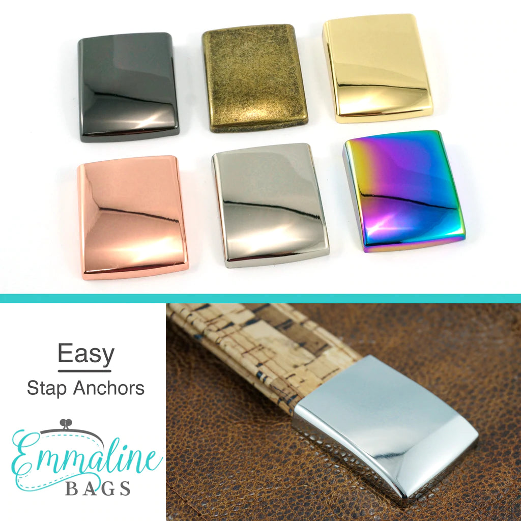 Strap Anchor: "Easy Strap Anchors" for 1" straps (4 Pack)