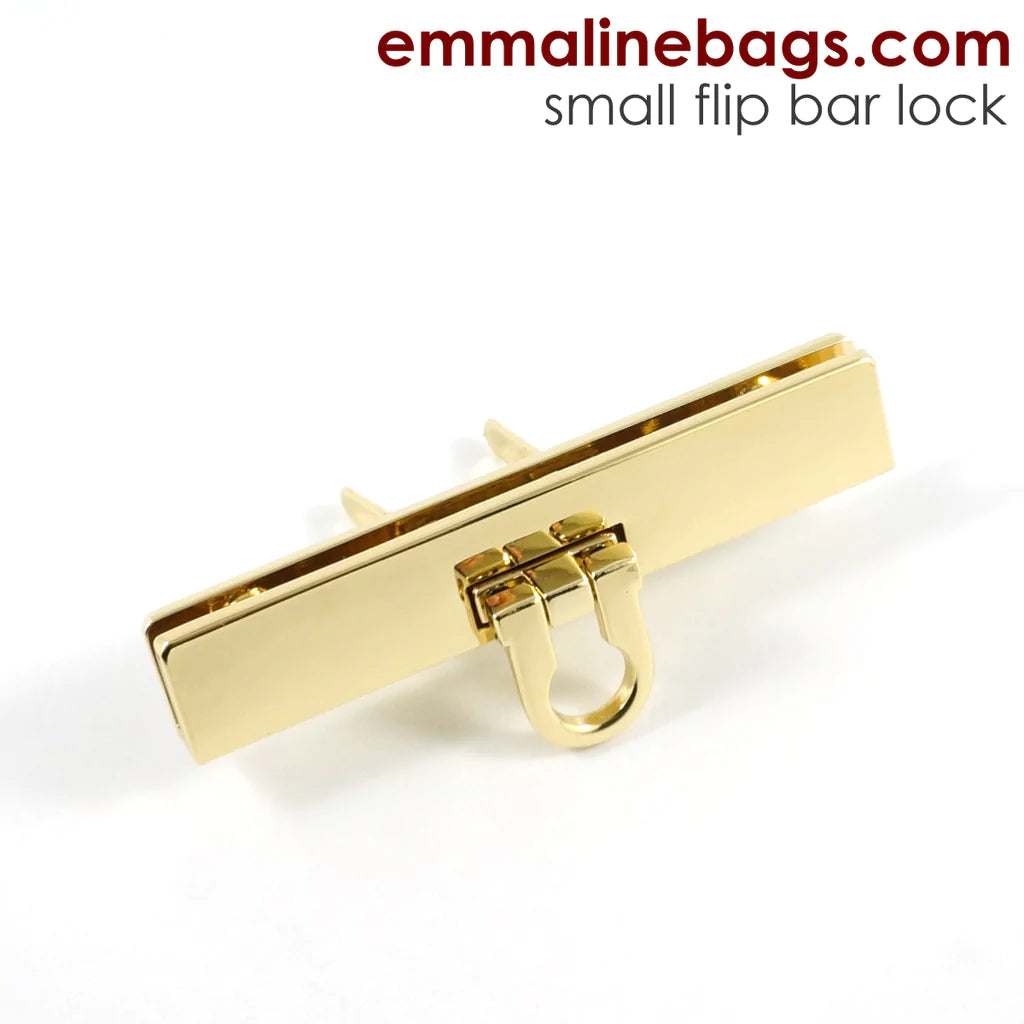 Small Bar Lock with Flip Closure