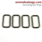 Rectangular Rings: (4 Pack)