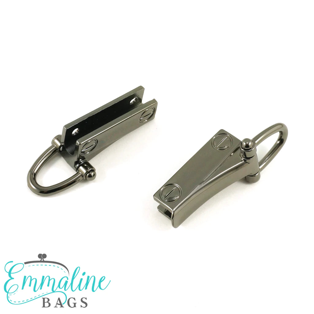 Emmaline Strap Clip with D-Ring (2 Pack)
