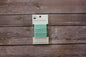 5/8" Fold-Over Elastic, 1 Yard, Metallic Mint - Black Rabbit Fabric
