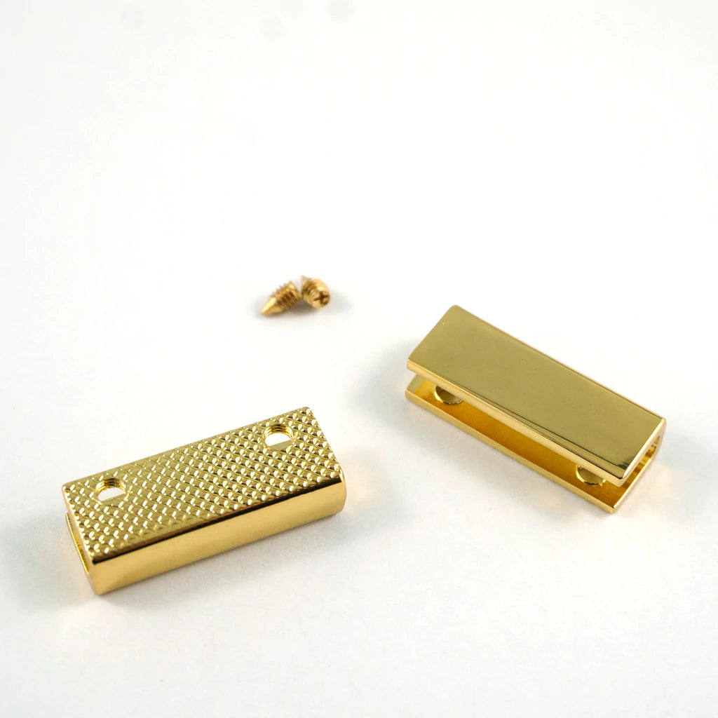 Rectangular Strap End Caps (1" wide) (4 Pack)