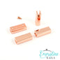 Rectangular Strap End Caps (1" wide) (4 Pack)