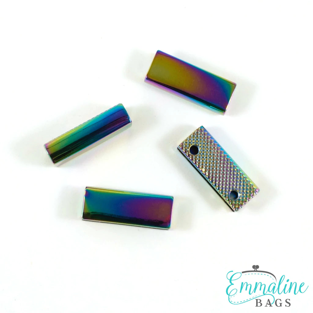 Rectangular Strap End Caps (1" wide) (4 Pack)