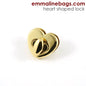 Emmaline Heart Shaped Bag Lock