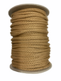 Braided Cord 5mm - Taupe - Full Roll - Black Rabbit Fabric Inc.